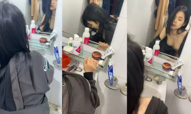 Cô nàng với vẻ ngoài ngây thơ nghiêm túc nhưng lại dâm lắm
